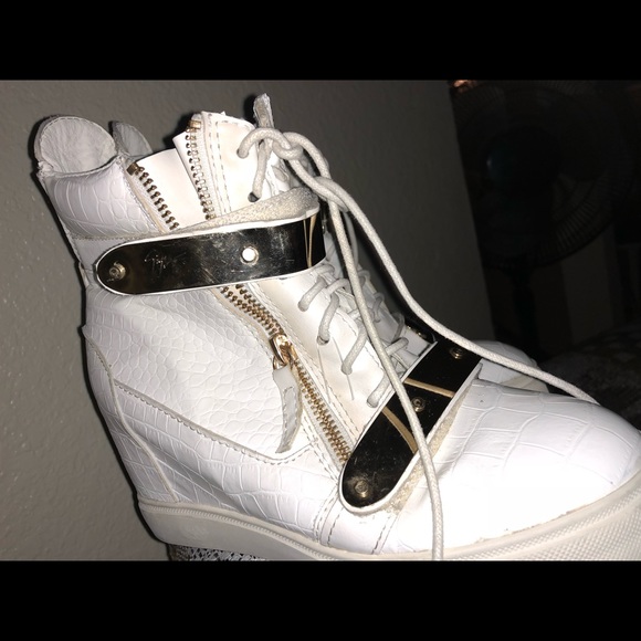 giuseppe zanotti wedge trainer biondini - Picture 3 of 7